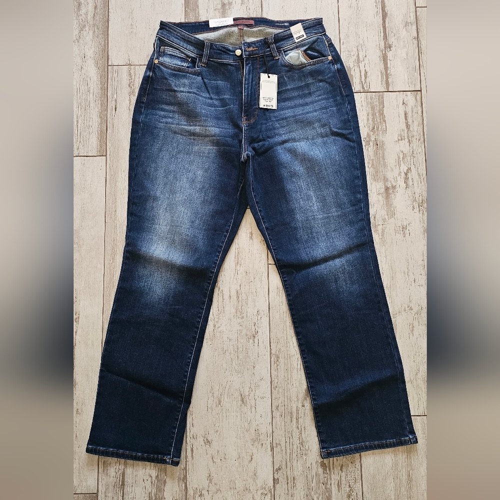 Judy Blue NWT Dark Blue Denim Jeans 16W